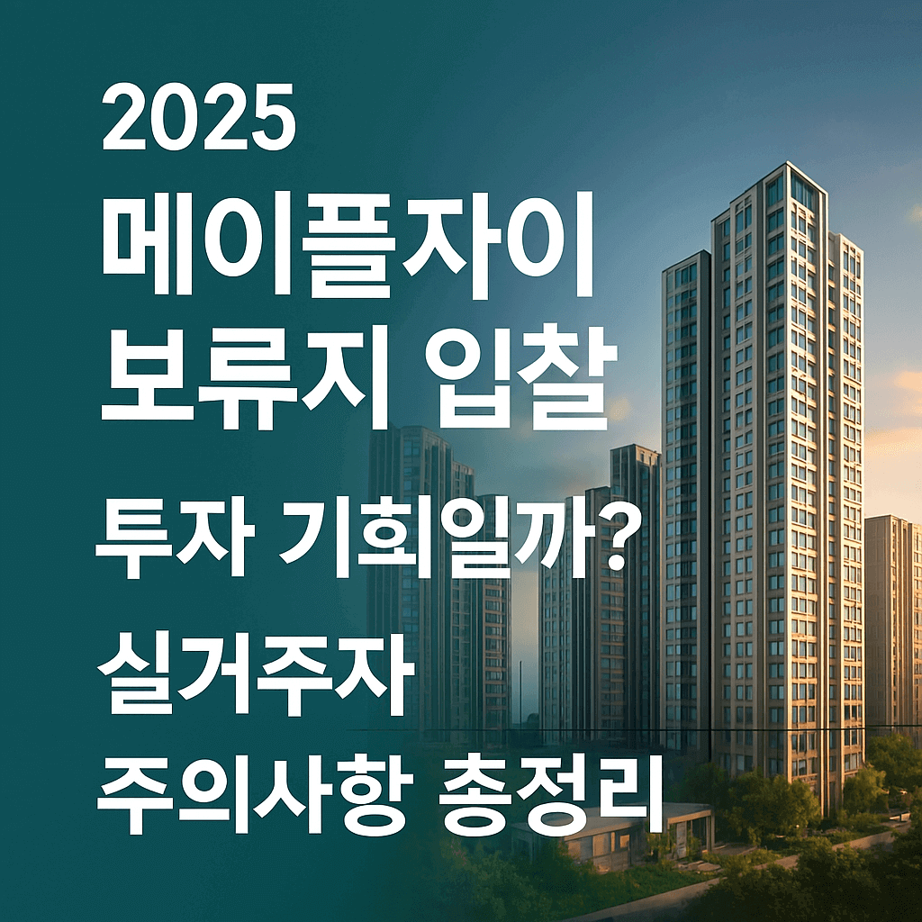 온비드 메이플 자이 입찰정보 확인하기