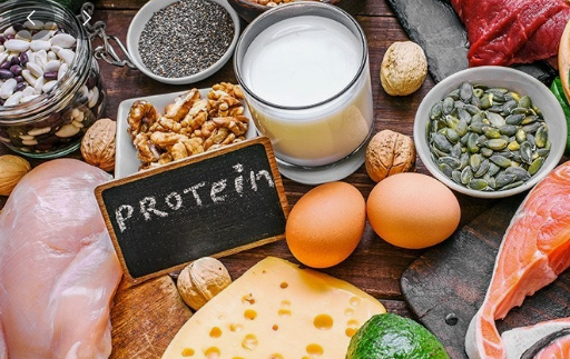고단백 식품 5가지 비교 사진
