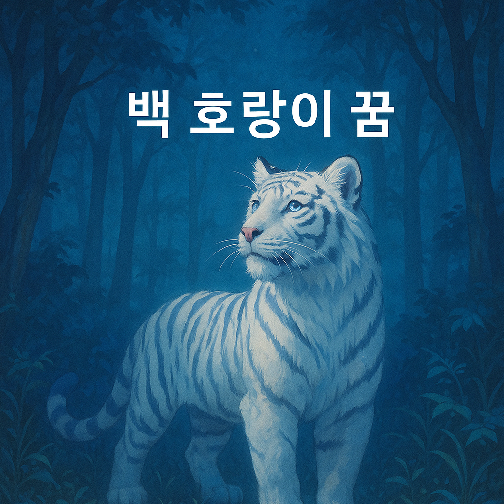 백 호랑이 꿈 해몽