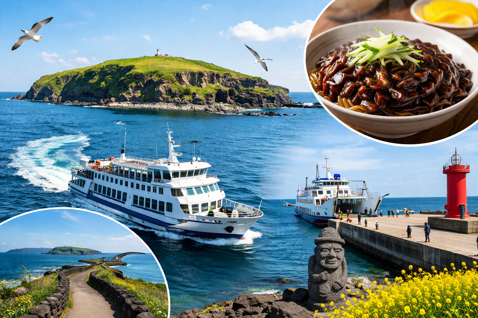 마라도 가는법 완벽정리 (배편 시간·비용·마지막 배·짜장면 맛집까지 총정리) 관련 사진