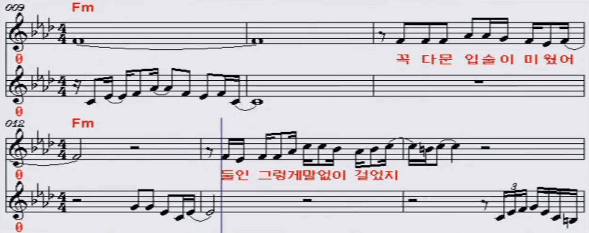 이은하 - 네가 좋아 악보