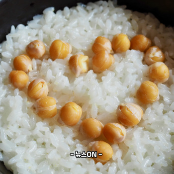 병아리콩 밥해 먹는 방법