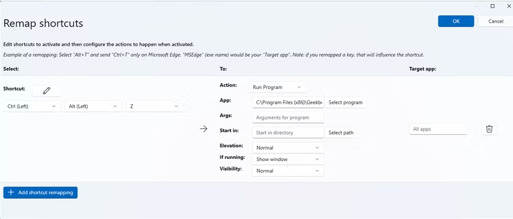 PowerToys 0.79와 함께하는 키보드