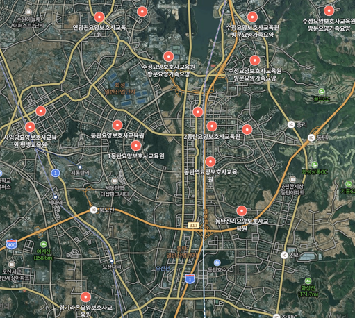 요양보호사-교육기관-검색-동탄