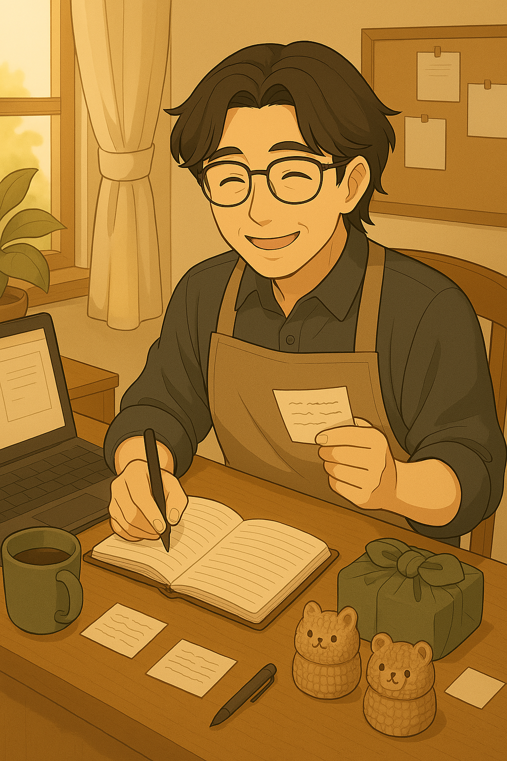 콘텐츠 전략을 세우는 모습