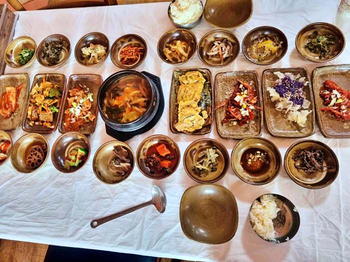 공주 마곡사 맛집 21첩 산채 정식