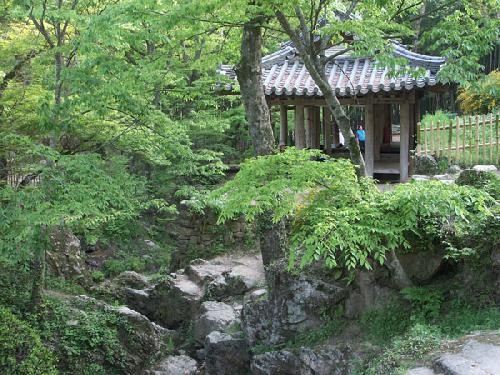 소쇄원 정자 사진
