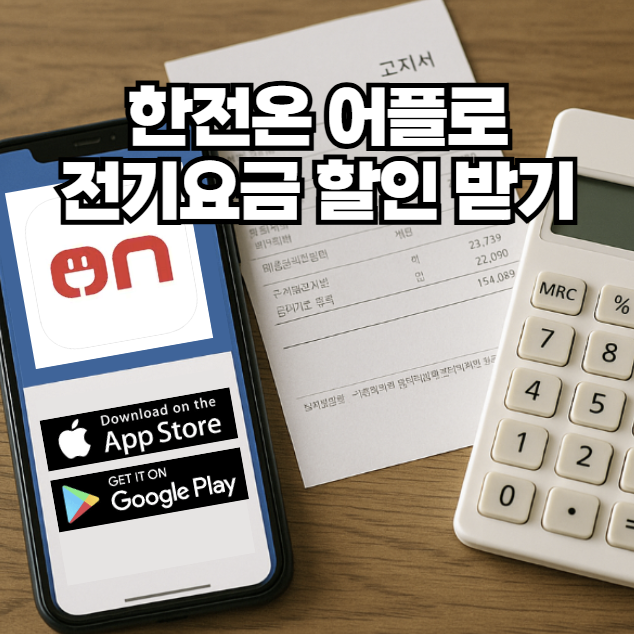 한전온 어플로 전기요금 할인받는 방법 5분컷