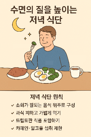 수면의 질을 높이는 식습관