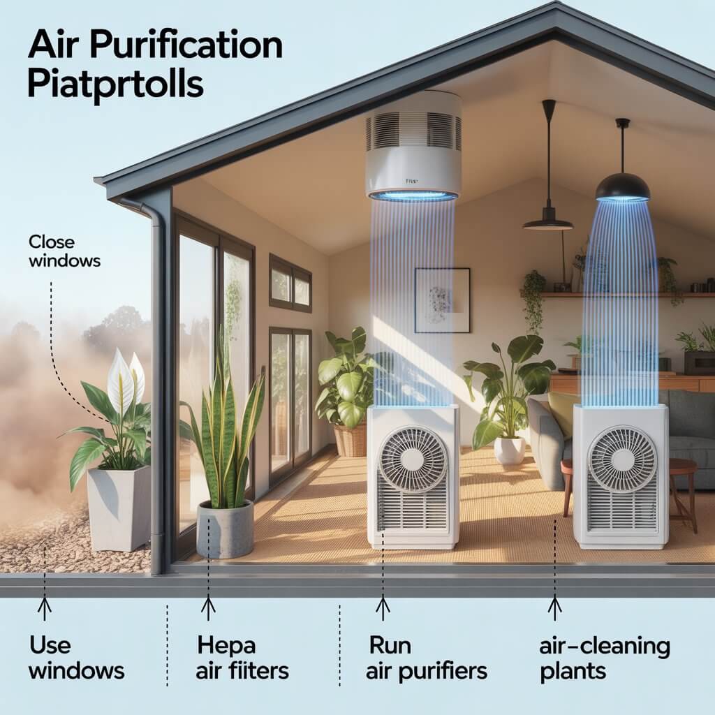 미세먼지 심한 날 환기하는 방법