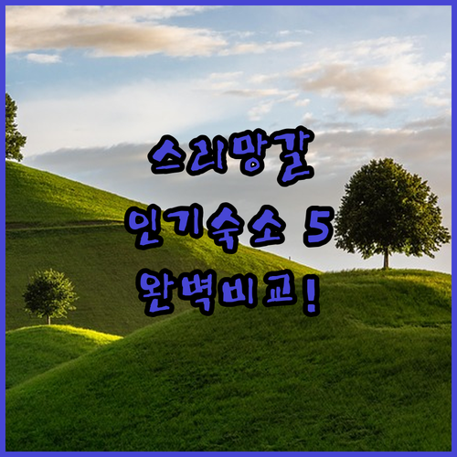 스리망갈 인기 숙소 5곳 비교 사진 ..