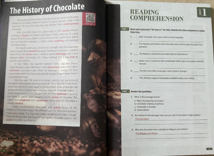 4000 Essential English Words 5권 Unit1 Reading Comprehension