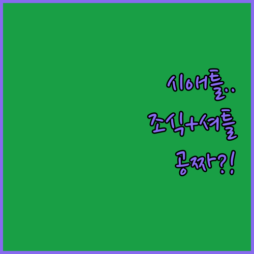 무료 조식과 셔틀 혜택까지 챙기는 똑..