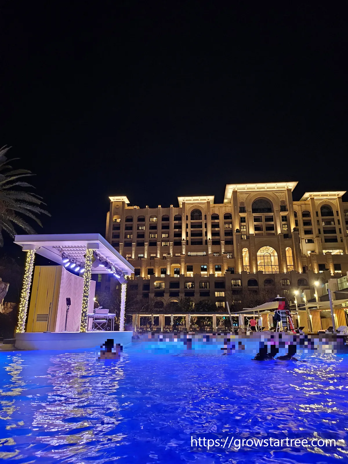 롯데호텔 제주 해온 온수풀 수영장