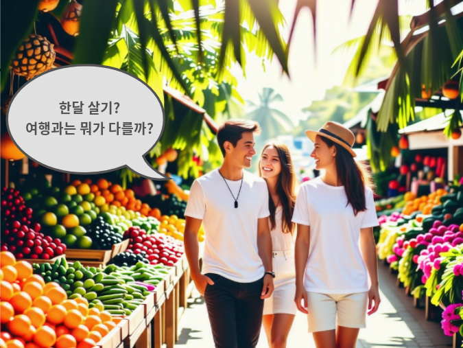 한달 살기 란?