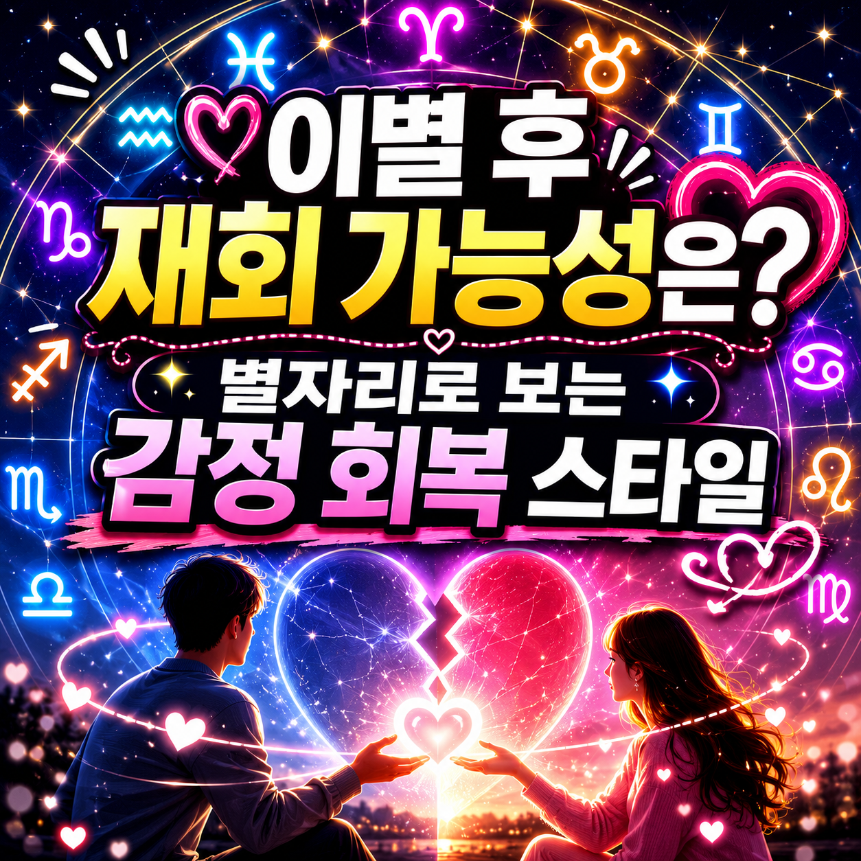 별자리별 이별 후 모습