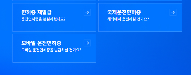 운전면허증 분실신고