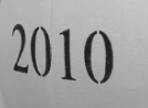 2010 숫자
