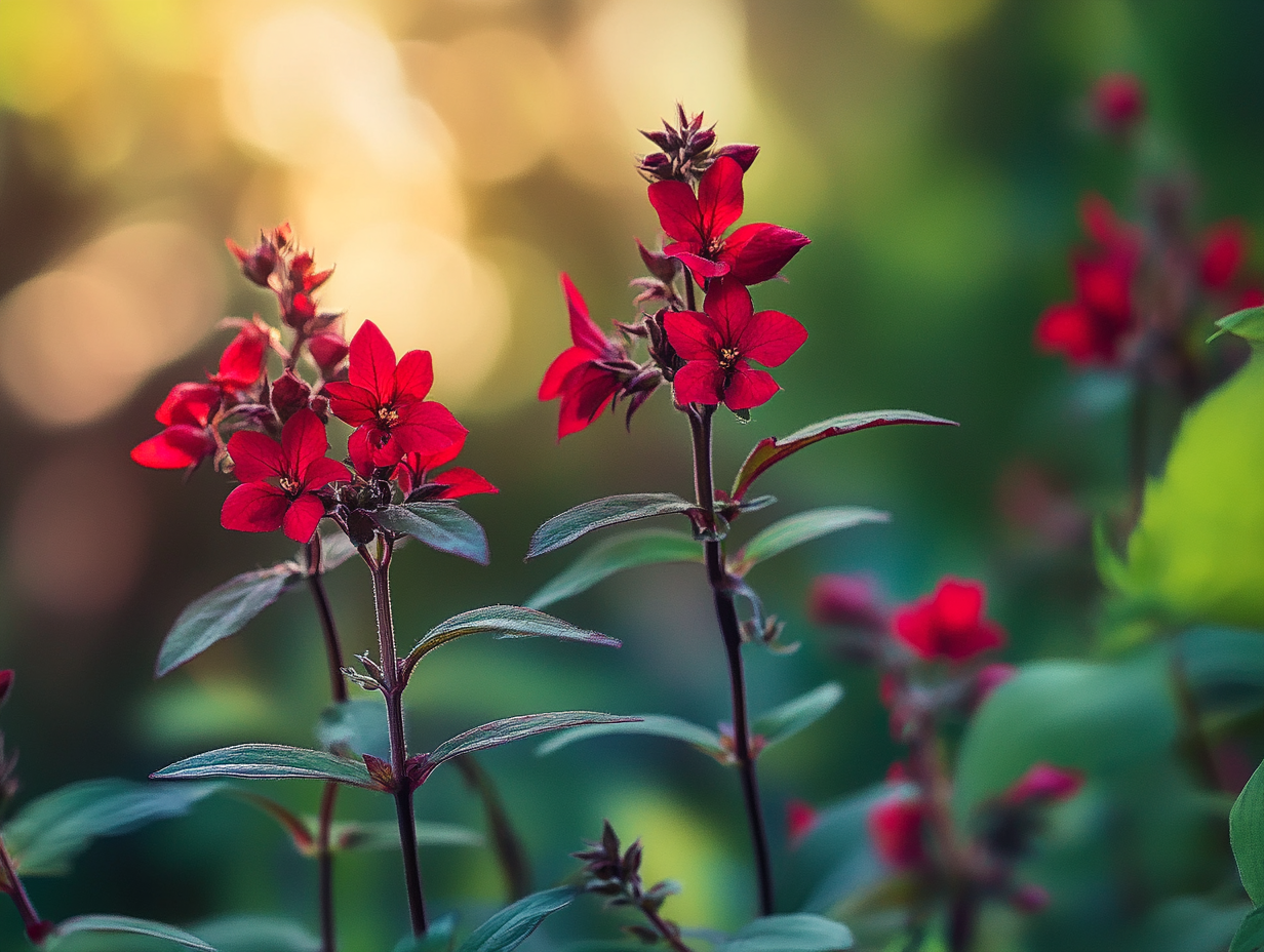 10월19일 탄생화 빨간 봉선화