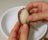 토란 껍질 까는법