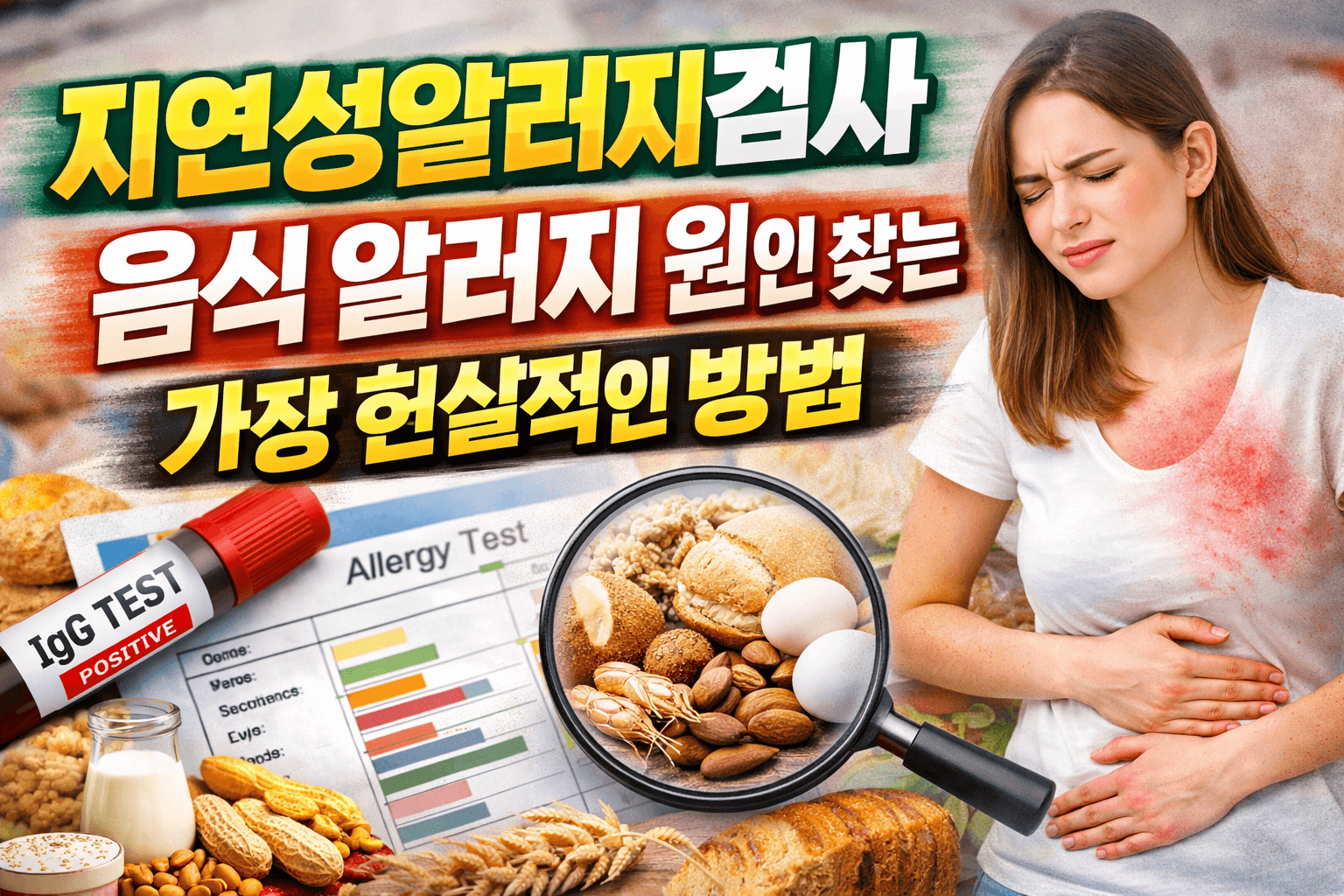 지연성알러지검사, 만성 증상의 진짜 원인을 찾는 방법