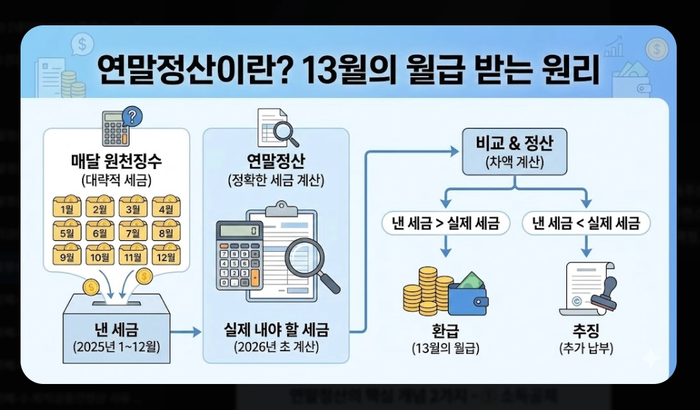 연말정산 혼자하는법 2026 완벽가이드 최대 환급 받는 5단계