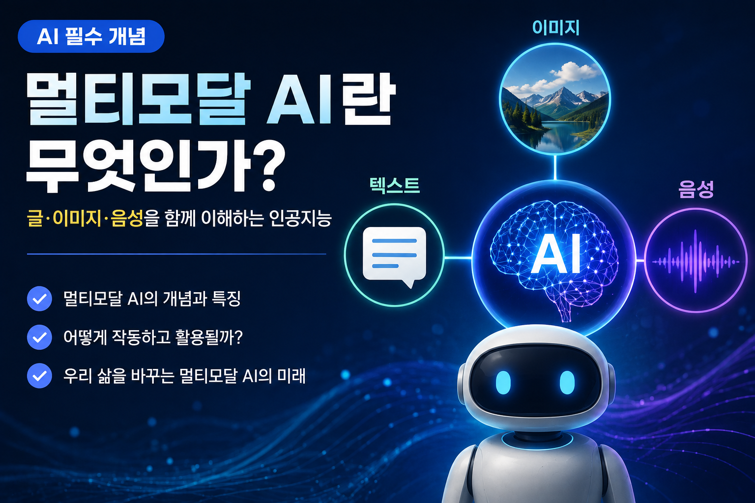 멀티모달 AI란 무엇인가?