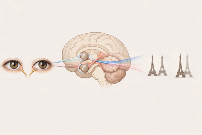 물체가 두개로 보이는 현상
