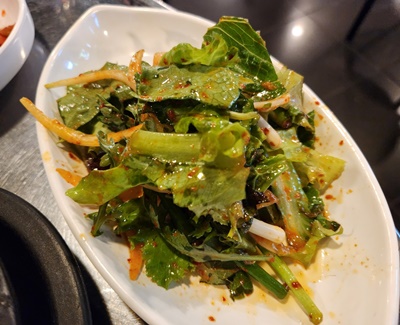 고향막창상추겉절이