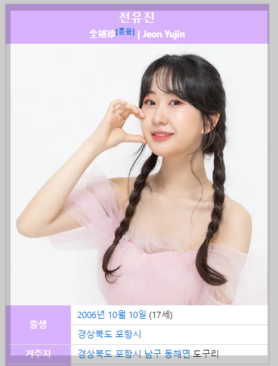 현역가왕 전유진