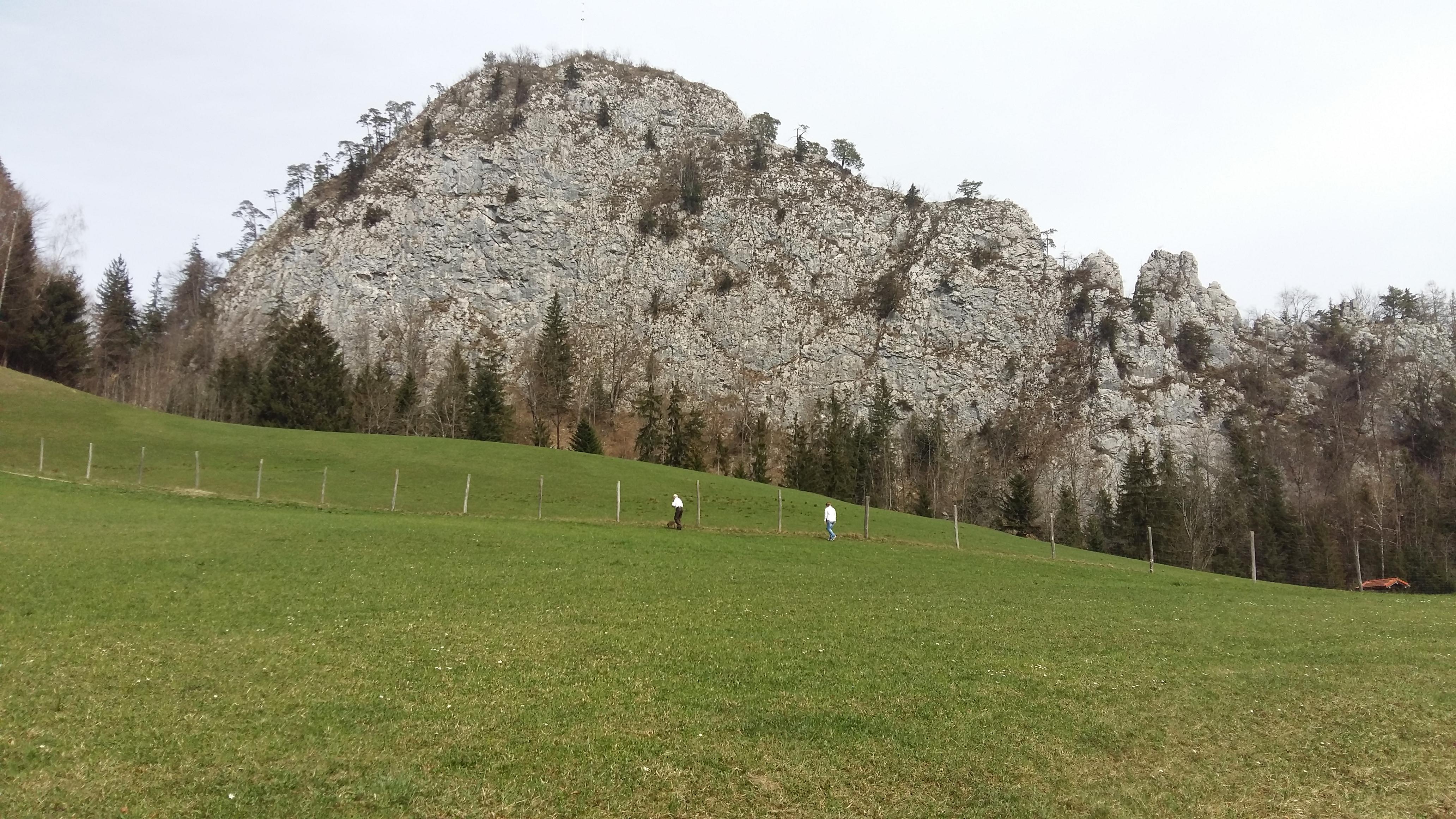 오스트리아 잘츠부르크 클라이밍으로 유명한 돌산