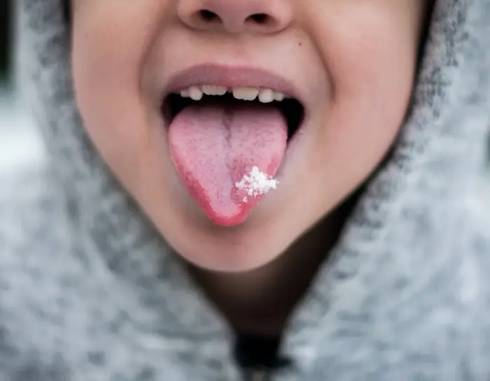 혓바늘 예방 마사지