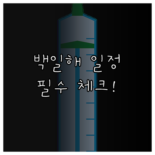 백일해 예방접종 간격 확인 방법 및 ..