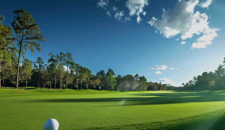 골프장의 모습입니다.