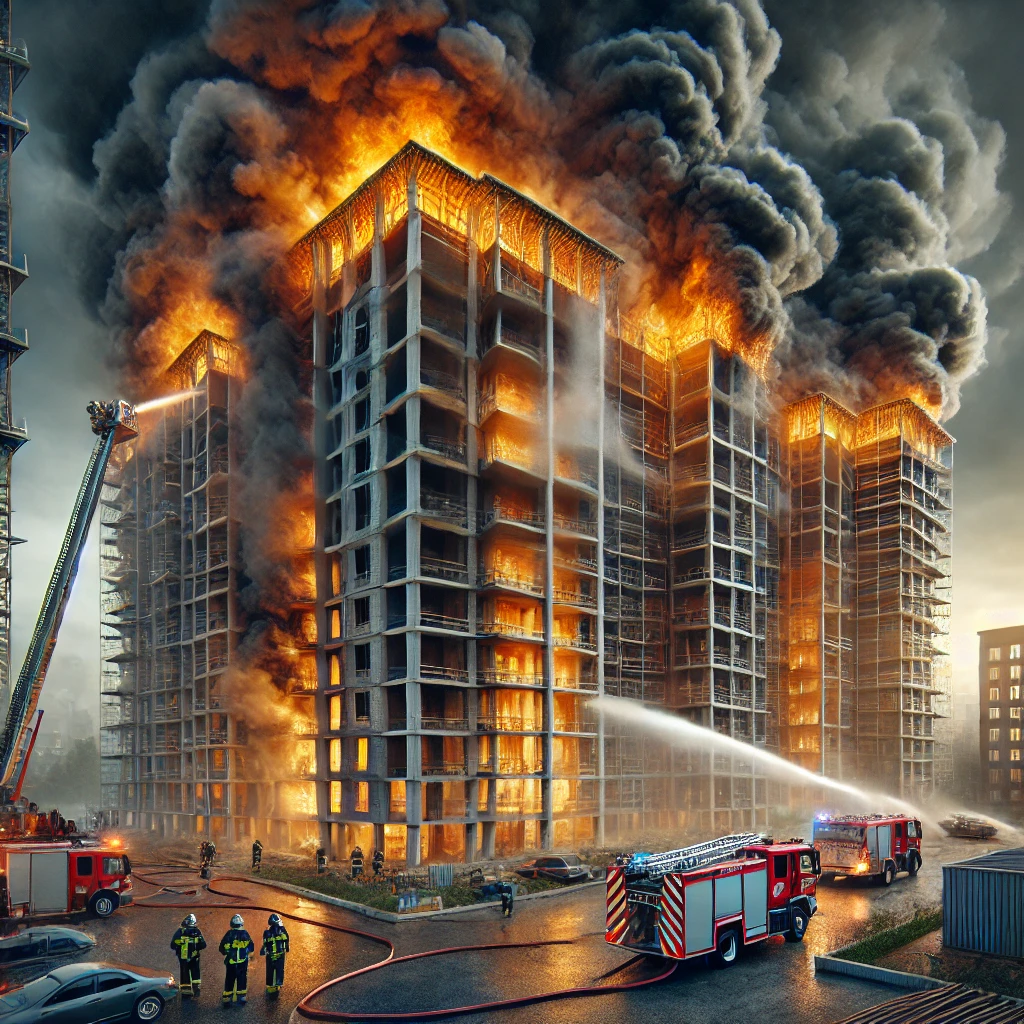 부산 반야트리 공사장 화재 및 대책