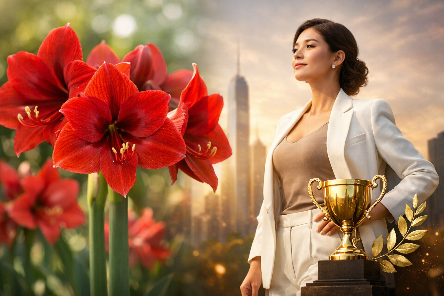 아마릴리스 꽃말