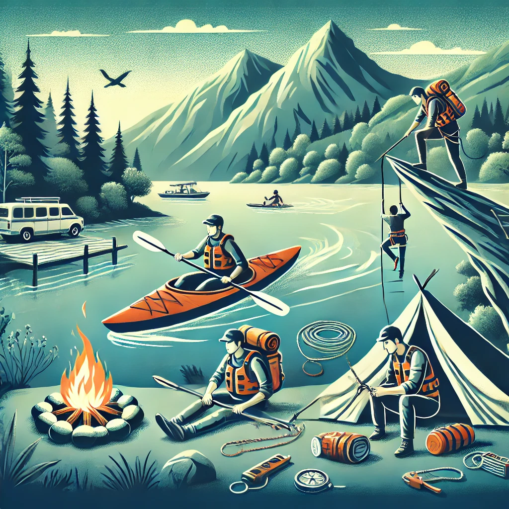 레저 활동 생존기술