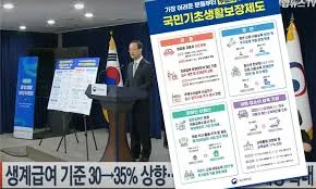 기초생활수급자 자격요건