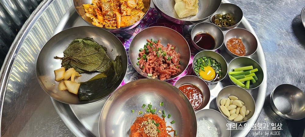 소제이 서면점 서면 고기 맛집 기본반찬