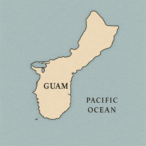 괌 위치 지도 &ndash; 어디에 있을까? 한글로 보는 괌의 위치