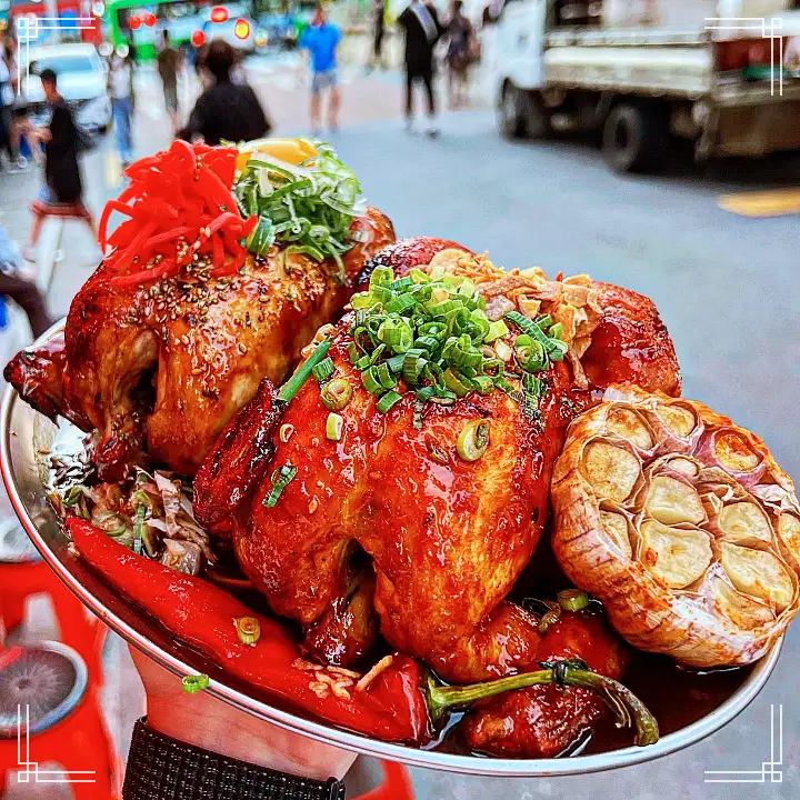 줄서는식당 광진구 군자 전기구이 통닭 맛집 함은정 미국계 치즈케이크 태국계 푸팟퐁커리 한국계 불닭 볶음면 권율 추천 49회 소개