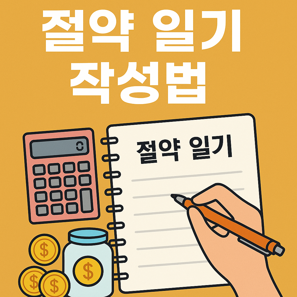 절약 일기 작성법
