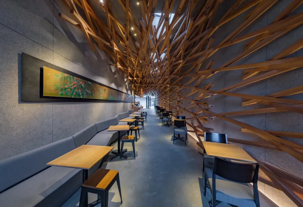 후쿠오카-스타벅스-매장-추천-다자이후-텐만쿠-오모테산도점-내부