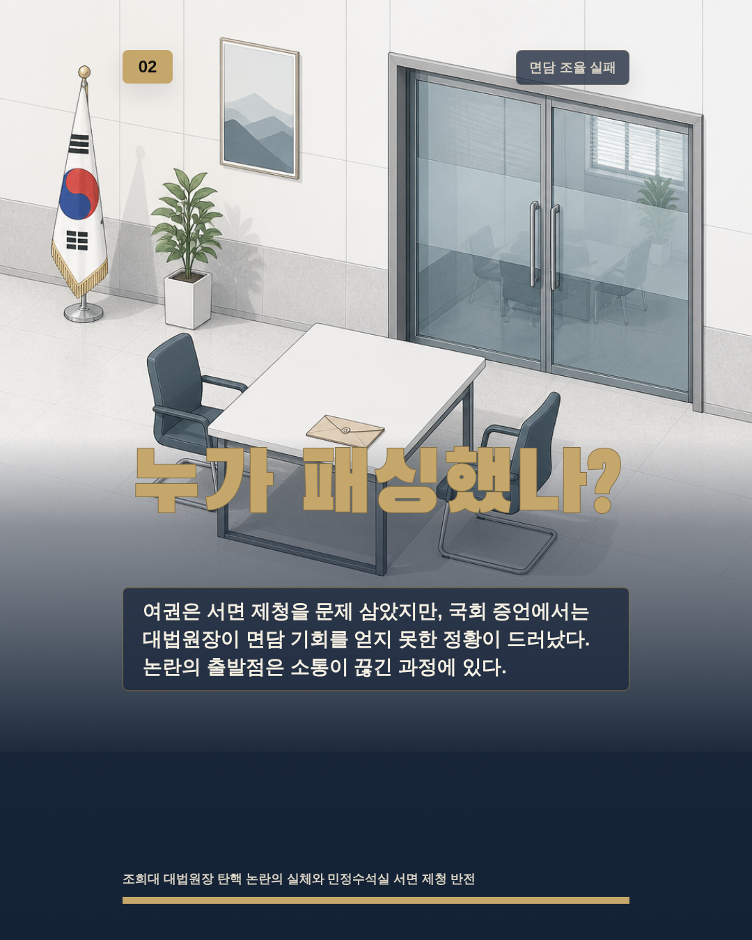 누가 패싱했나?