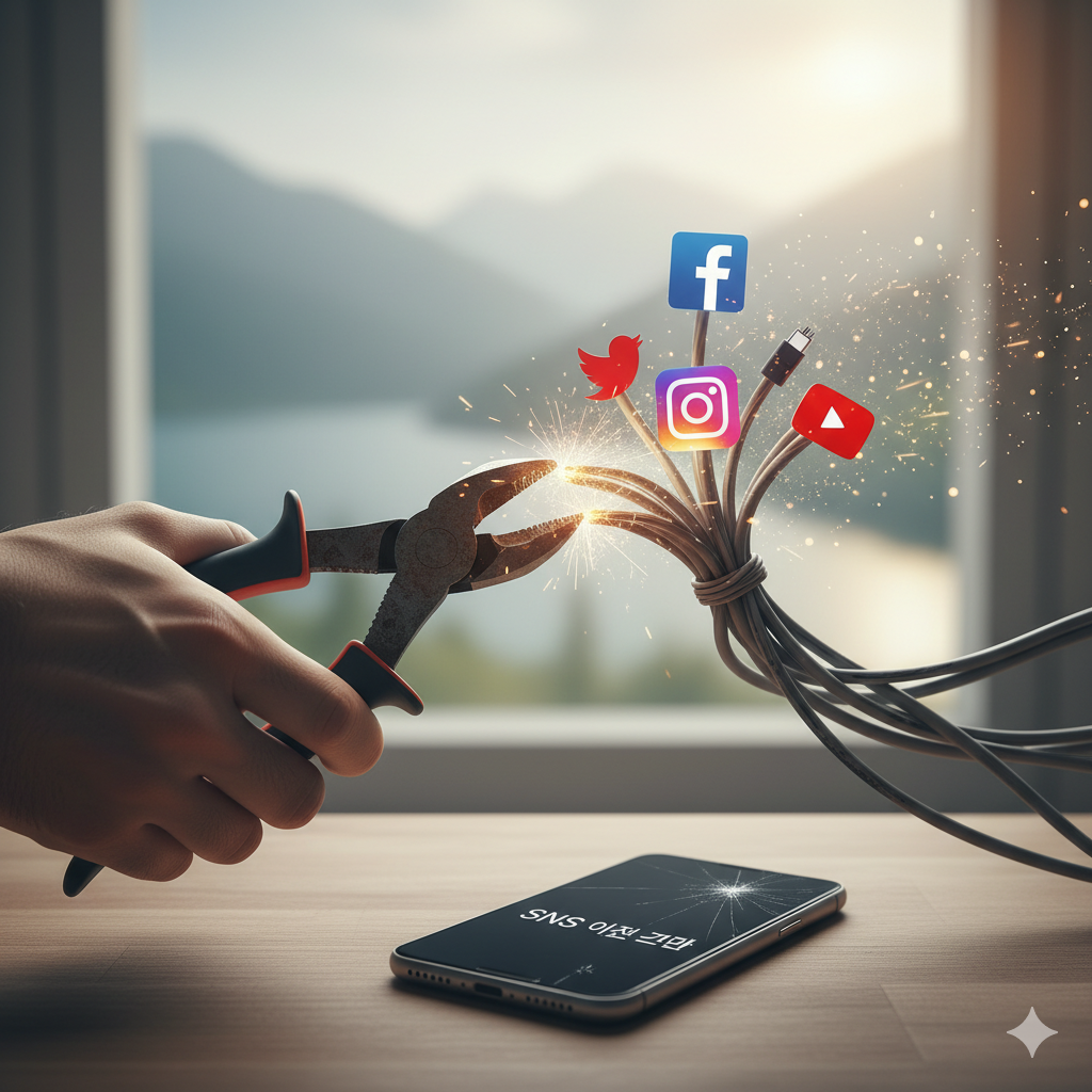 SNS를 끊는 대신 필요한 연결만 남기는 법