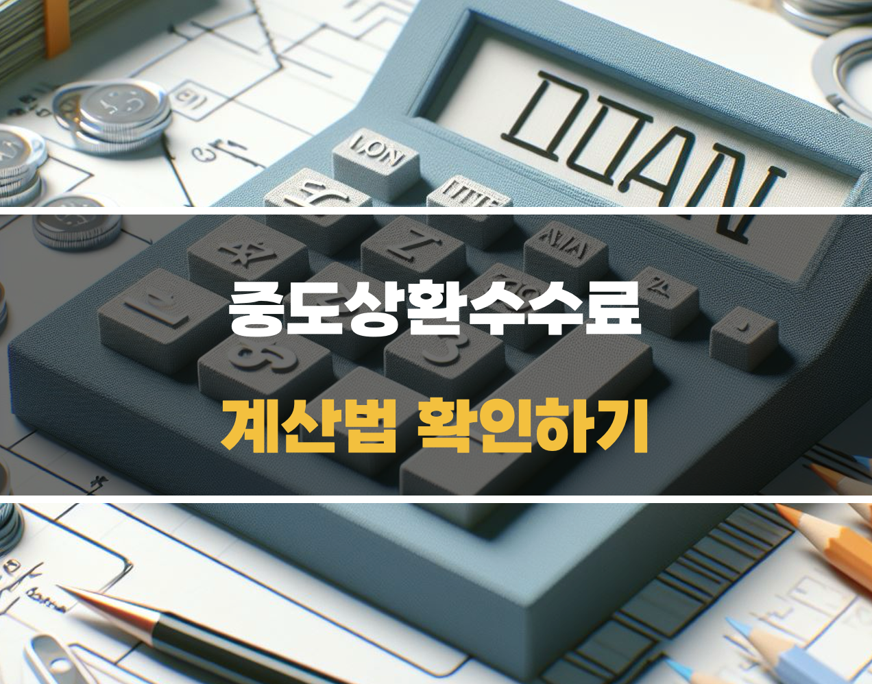 중도상환수수료 계산법
