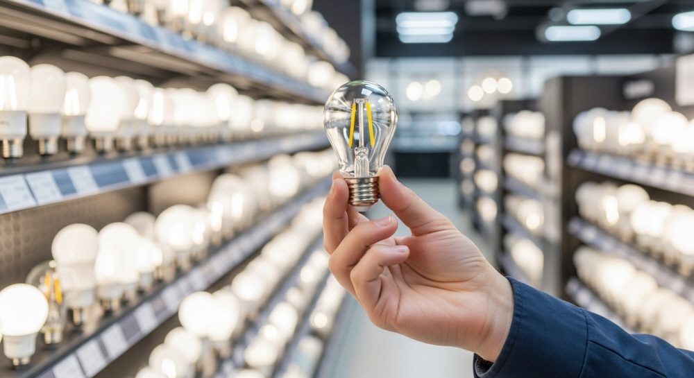 형광등 색깔 차이