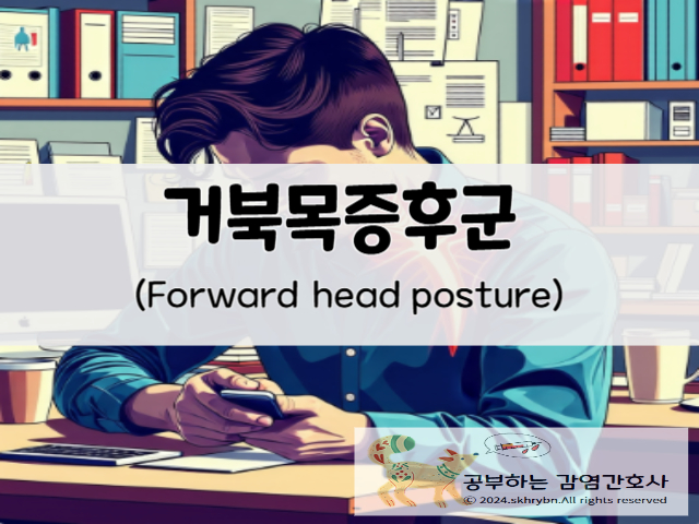 거북목 증후군(forward head posture)의 원인 및 증상 치료