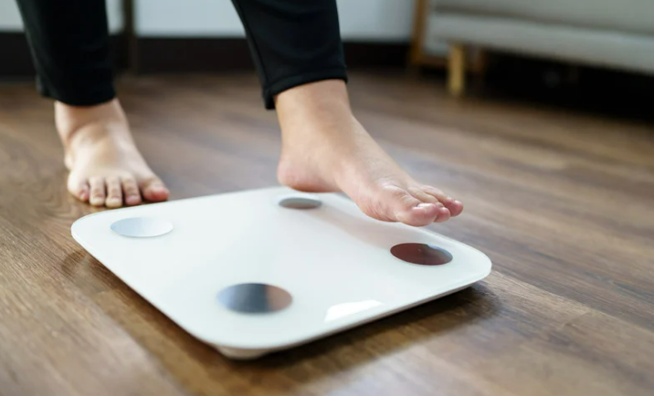 몸무게 재기