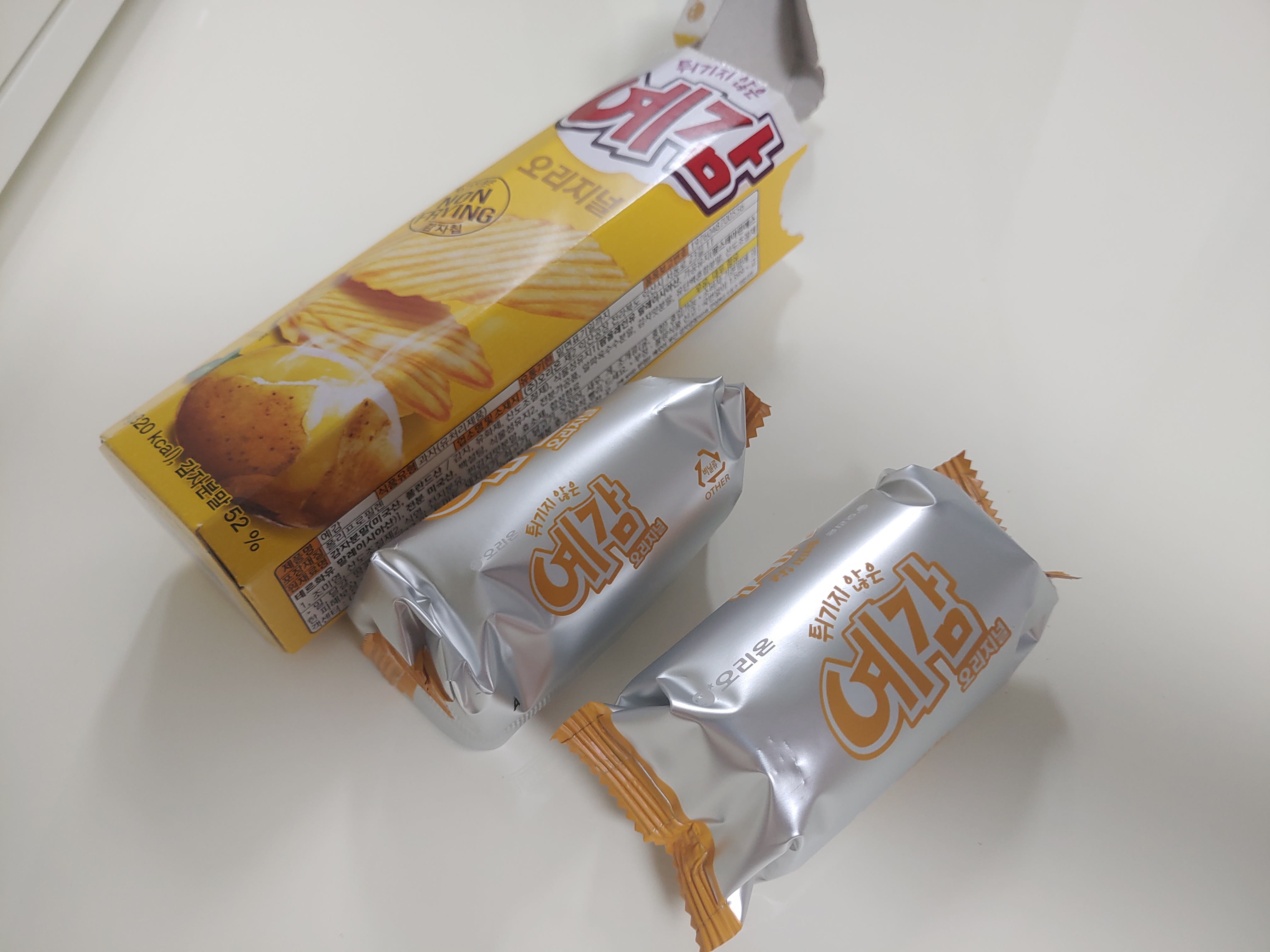 오리온 예감 감자칩 과자